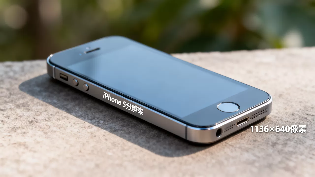 iphone5的分辨率是多少，iphone5屏幕分辨率