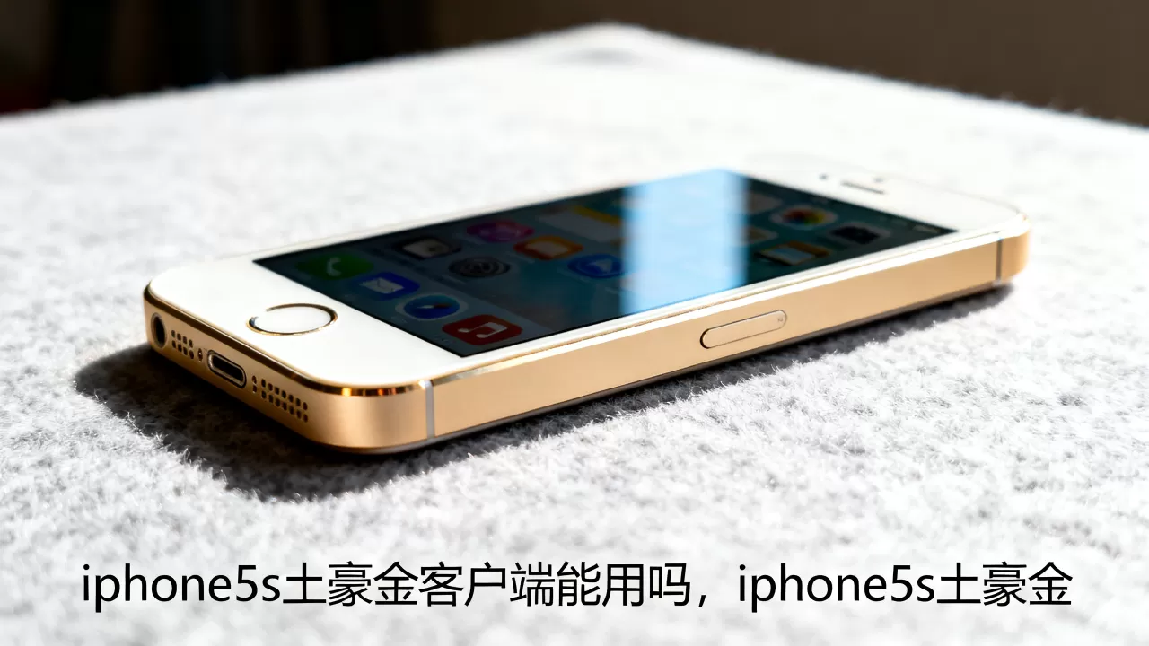 iphone5s土豪金客户端能用吗，iphone5s土豪金