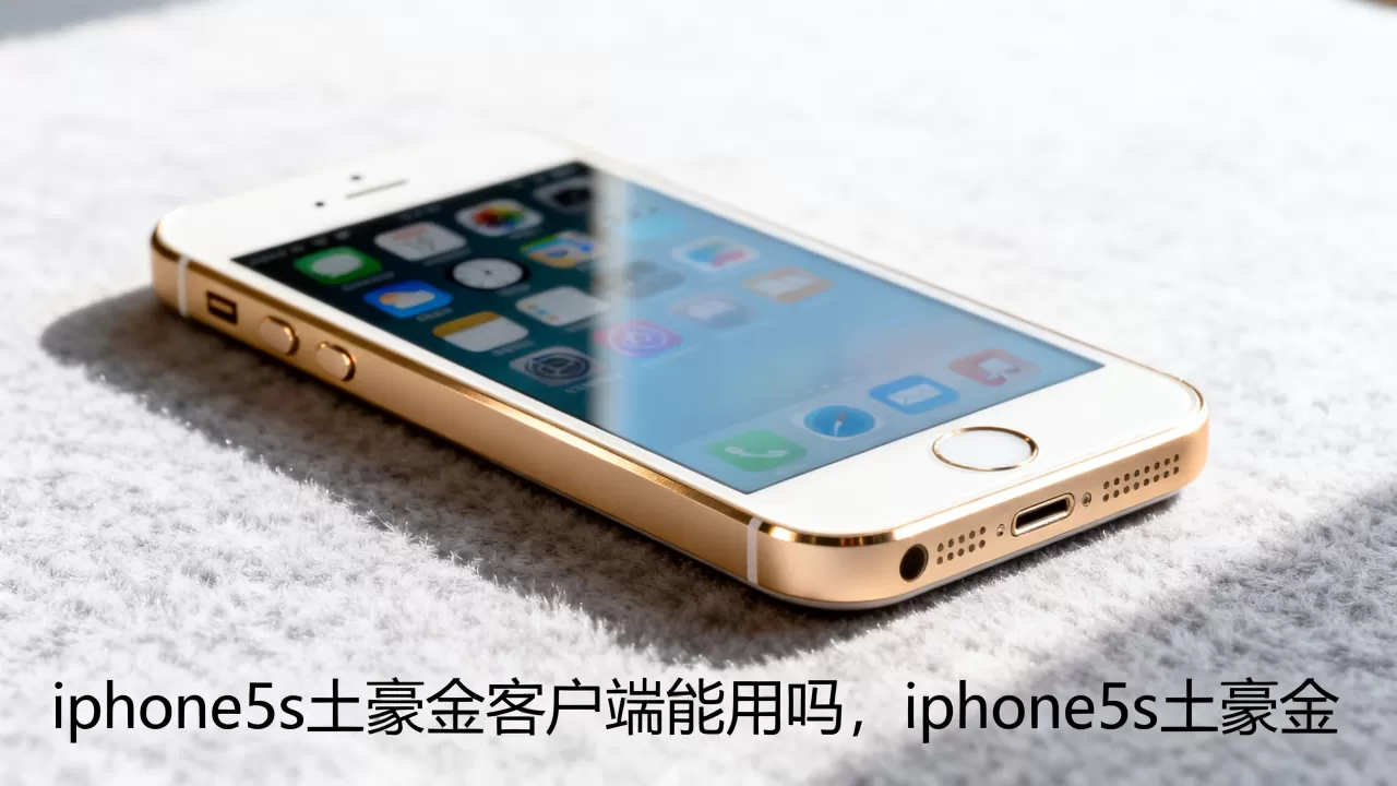 iphone5s土豪金客户端能用吗，iphone5s土豪金