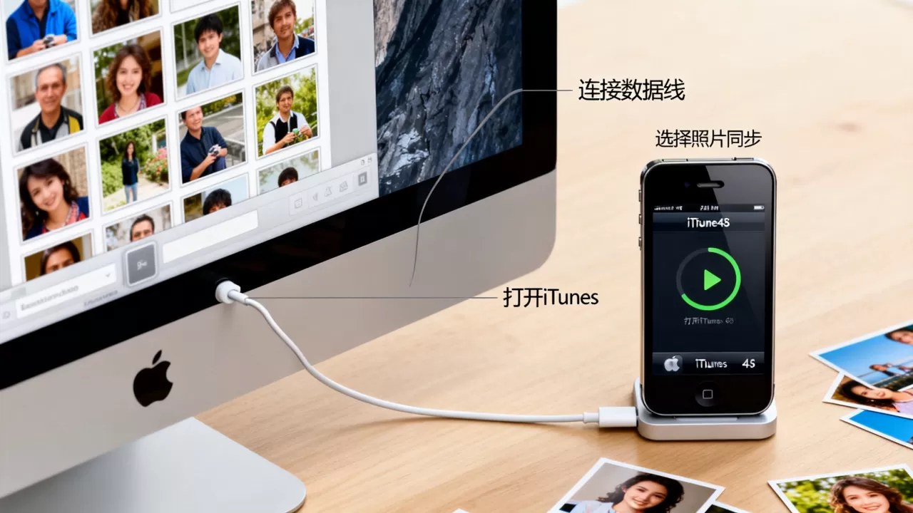 如何把电脑照片导入iphone4s,iphone4s怎么同步电脑照片 如何把电脑照片导入iphone4s,iphone4s怎么同步电脑照片