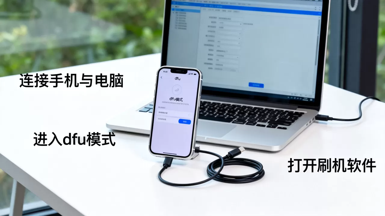 dfu刷机后手机卡顿怎么办，dfu刷机教程