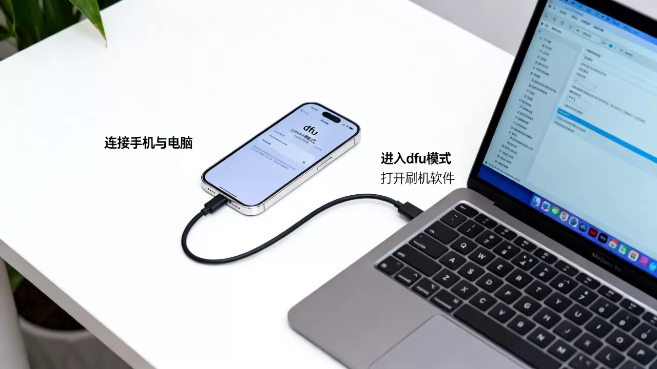 dfu刷机后手机卡顿怎么办，dfu刷机教程