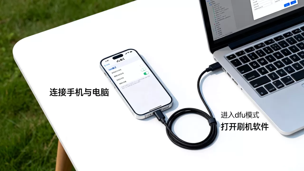 dfu刷机后手机卡顿怎么办，dfu刷机教程