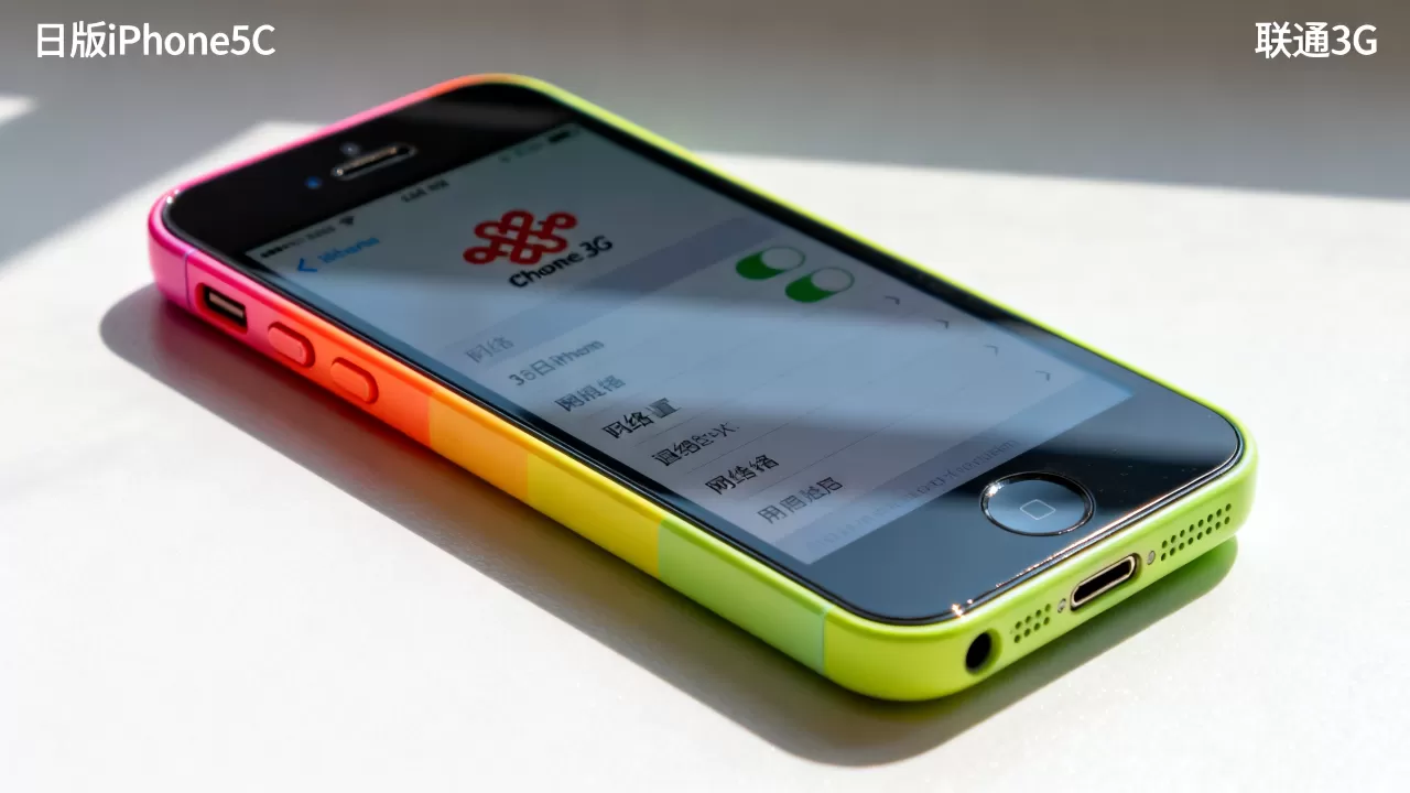 日版iPhone5C联通3G能用吗，日版iPhone5C联通3G