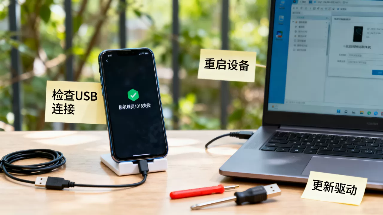 刷机精灵1018失败怎么解决，刷机精灵