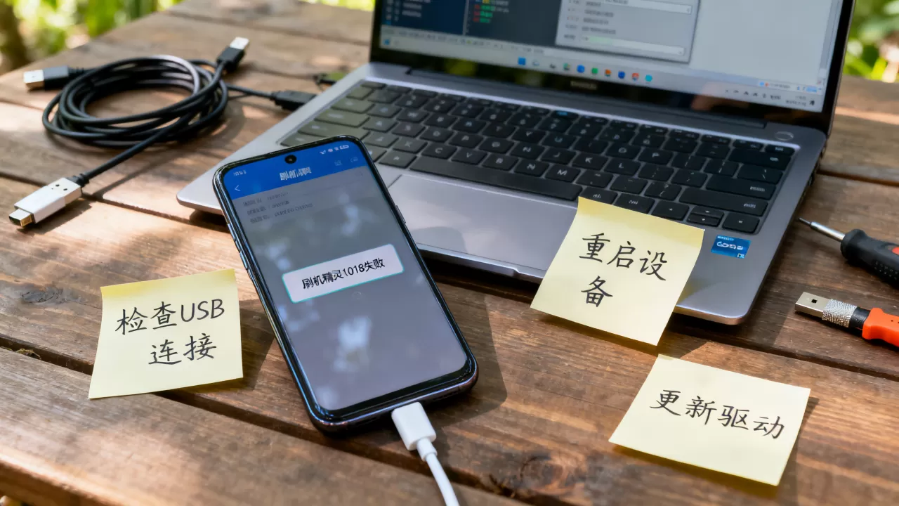 刷机精灵1018失败怎么解决，刷机精灵