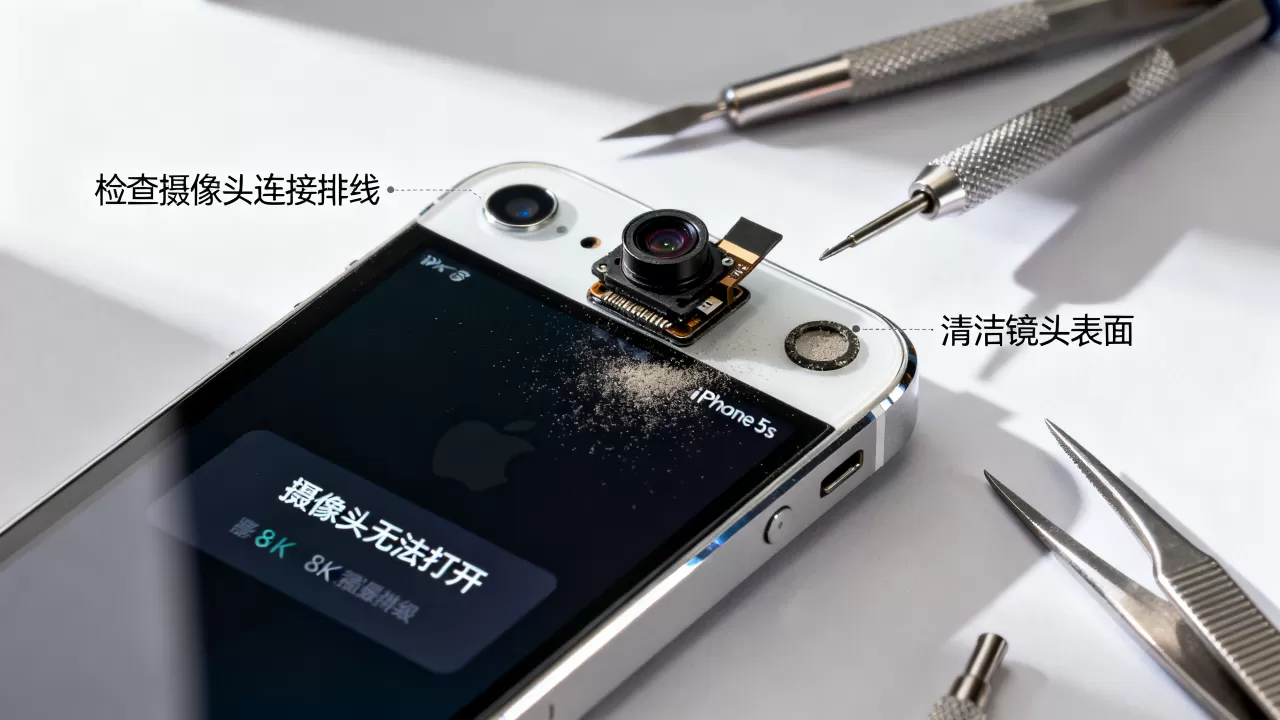 iphone5s摄像头打不开怎么办？苹果手机摄像头故障维修