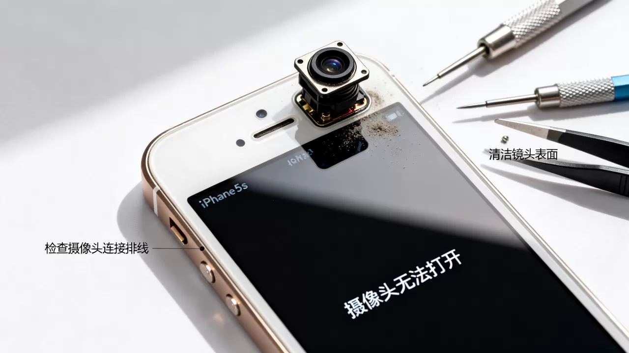 iphone5s摄像头打不开怎么办？苹果手机摄像头故障维修