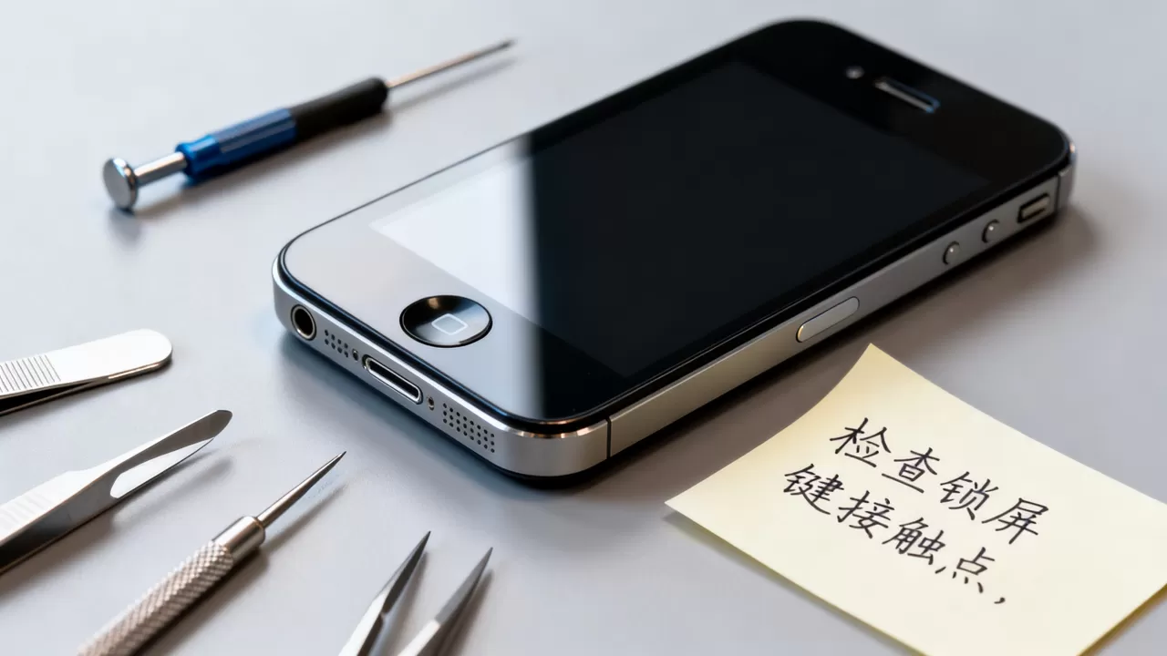 iphone4s锁屏键坏了怎么办，iphone4s锁屏键失灵维修