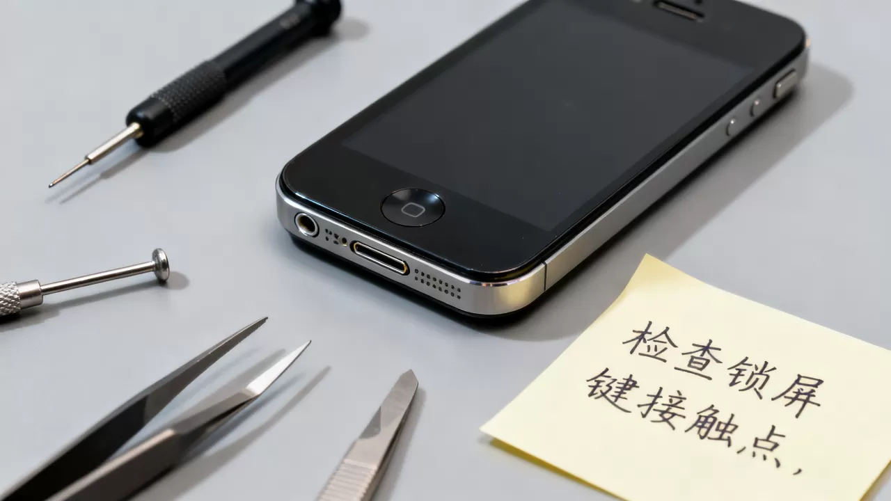 iphone4s锁屏键坏了怎么办，iphone4s锁屏键失灵维修
