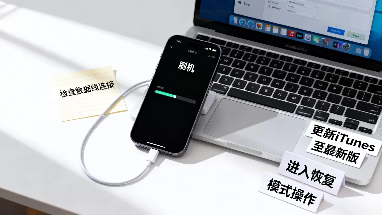 苹果刷机1015怎么办，苹果刷机1015错误代码解决方法