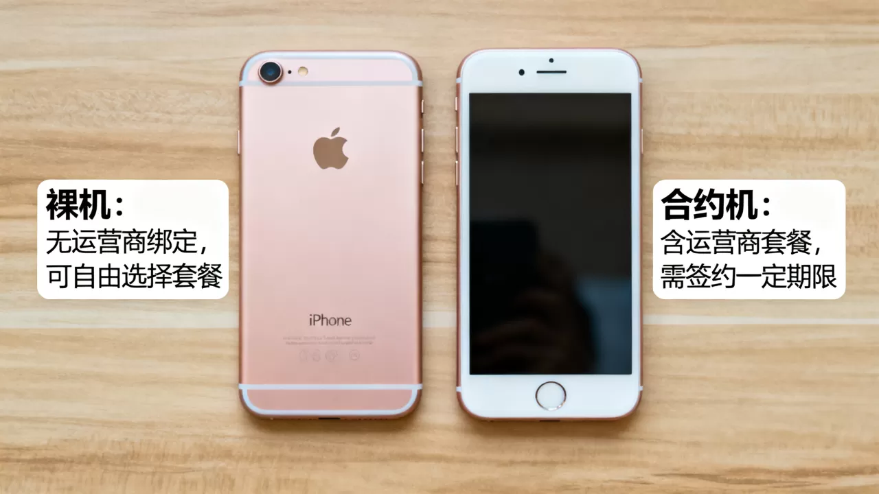 买iphone6买裸机还是合约机，iphone6裸机和合约机区别