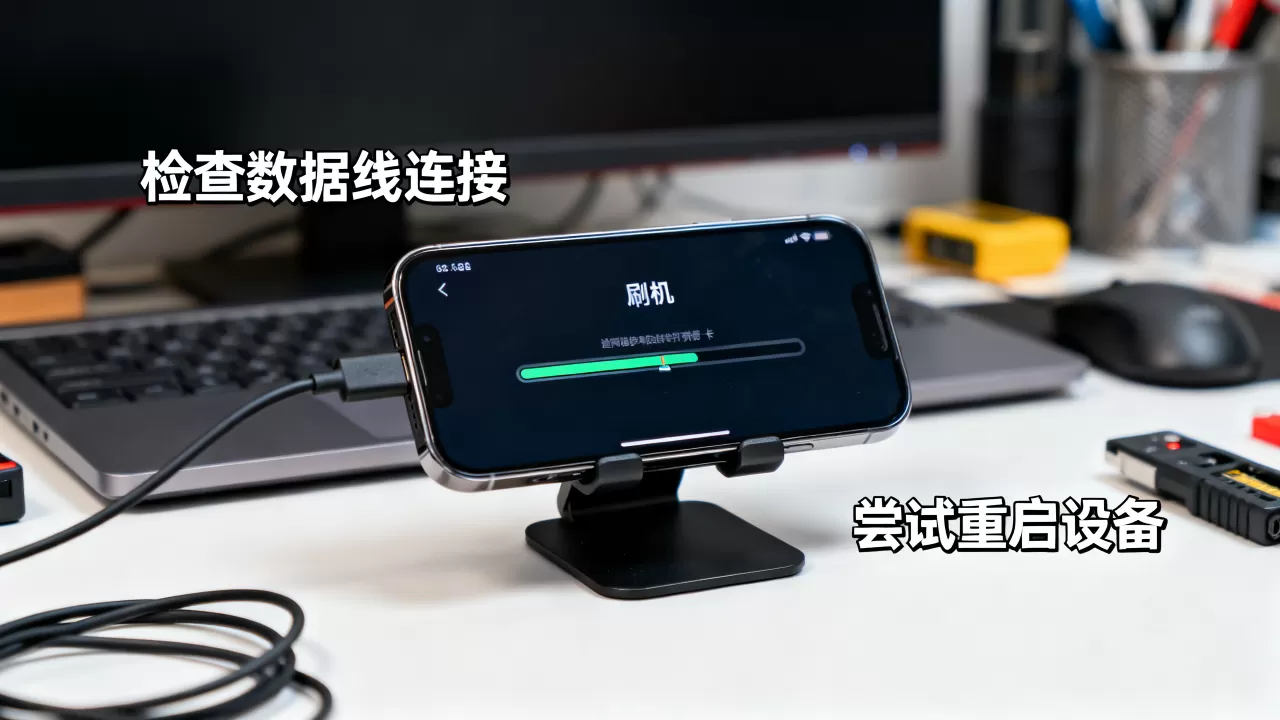刷机刷了很长时间怎么办，刷机一直卡在进度条