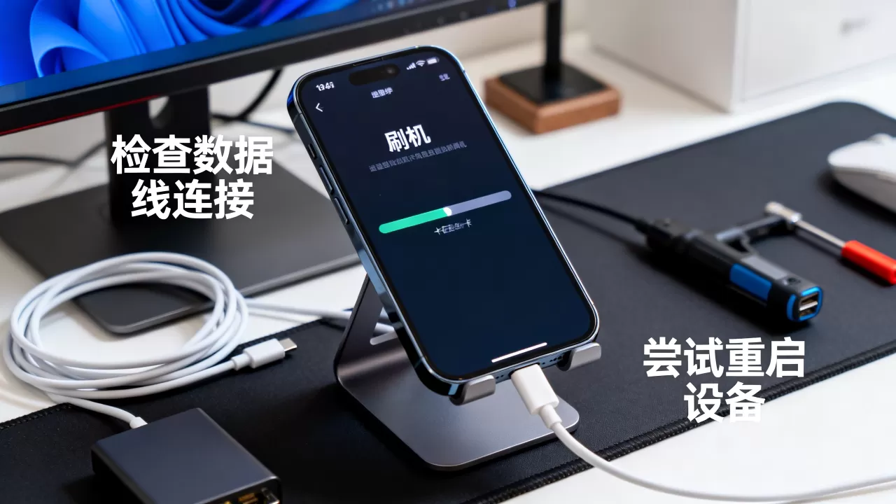 刷机刷了很长时间怎么办，刷机一直卡在进度条