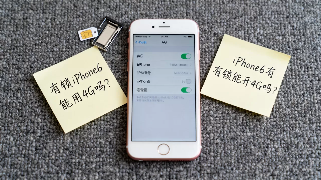 有锁iPhone6能用4G吗？iPhone6有锁能开4G吗