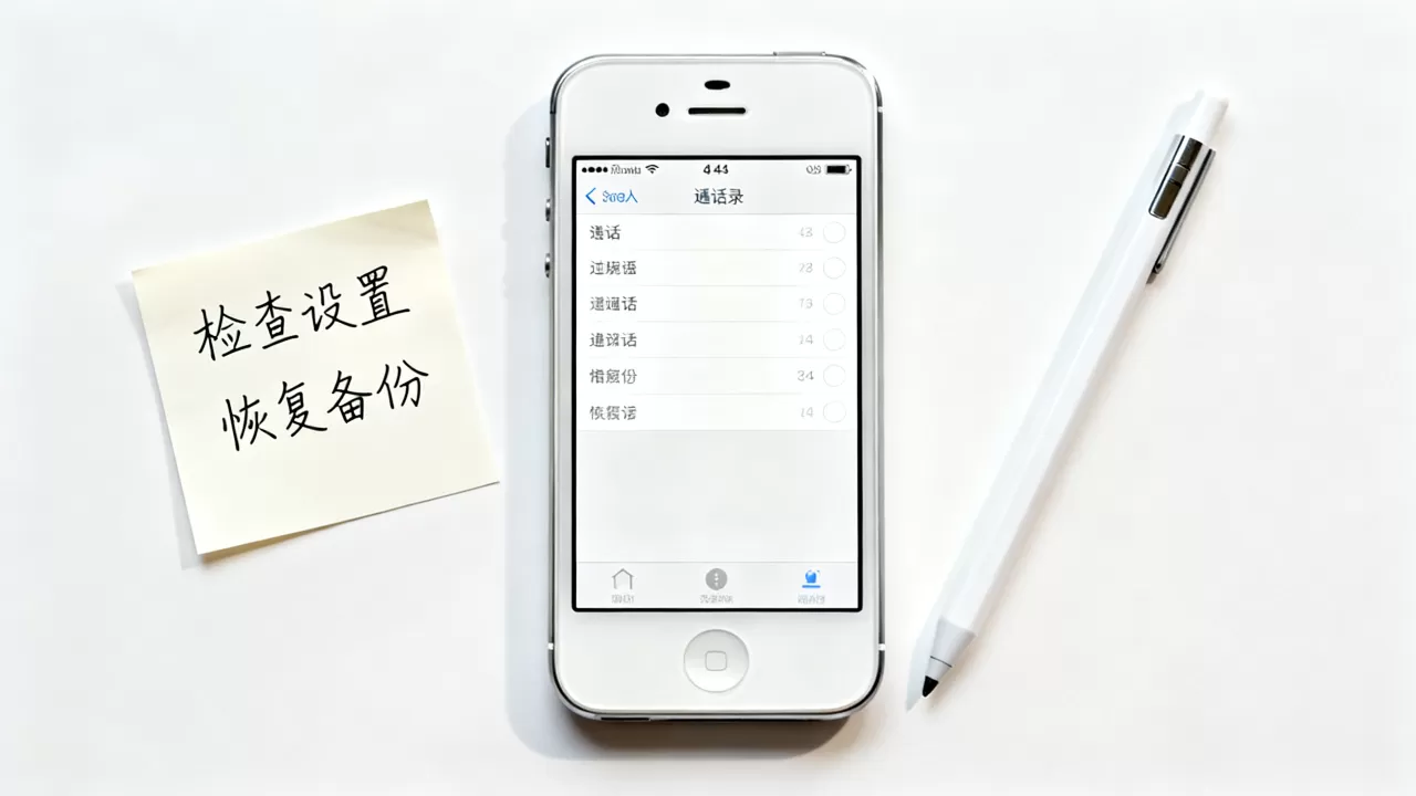 iphone4s不显示通话记录，iphone4s通话记录不见了怎么办