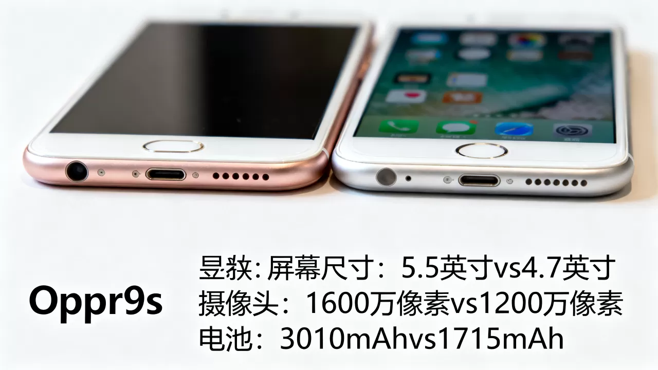 oppor9s和iphone6s哪个好？手机对比评测
