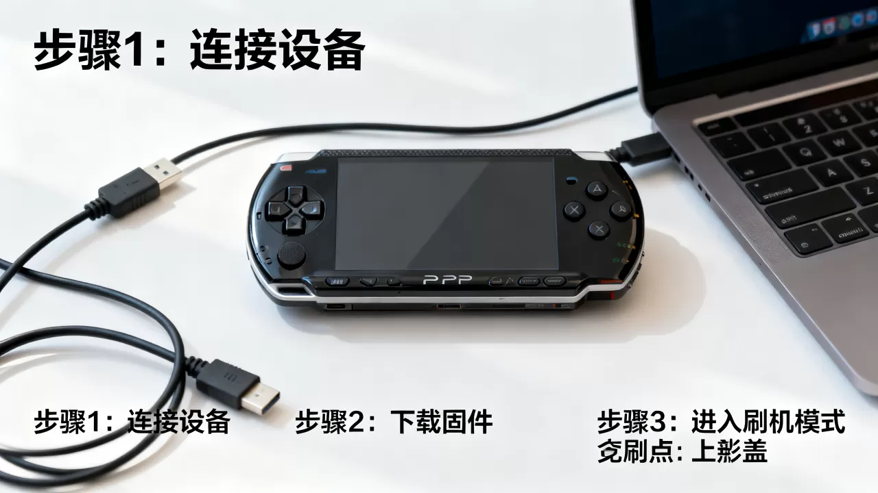 psp刷机6教程，psp刷机失败怎么办
