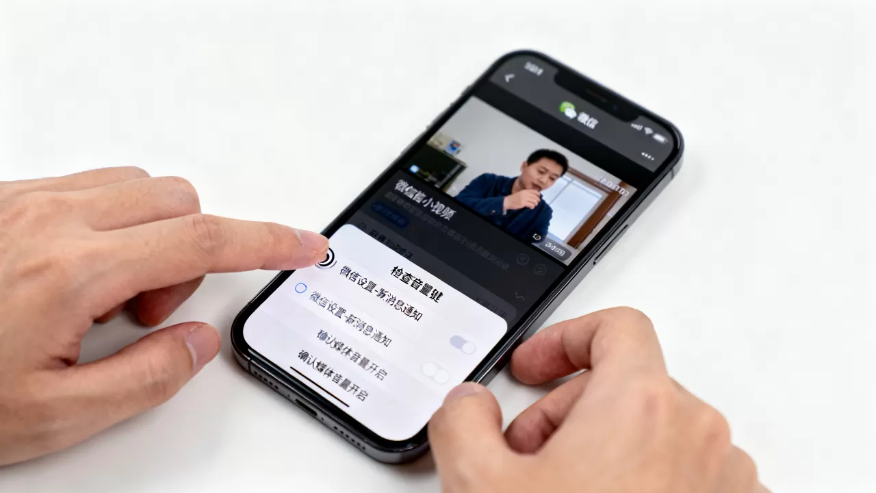 iphone微信小视频没声音怎么办？苹果手机微信视频静音解决方法