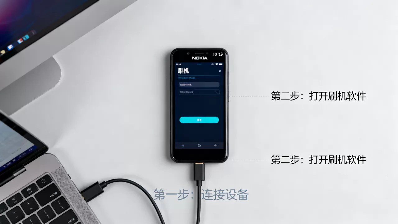 诺基亚1013刷机教程，诺基亚1013刷机