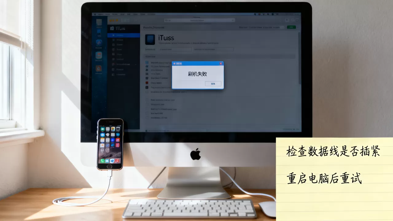 使用itunes刷机失败怎么办，itunes刷机教程