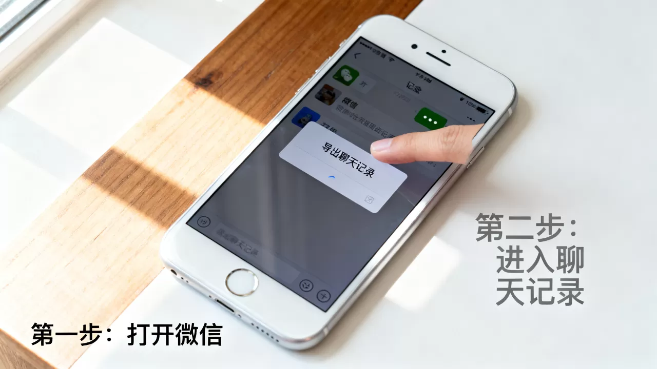 iphone微信聊天记录怎么导出，iphone微信聊天记录怎么导出