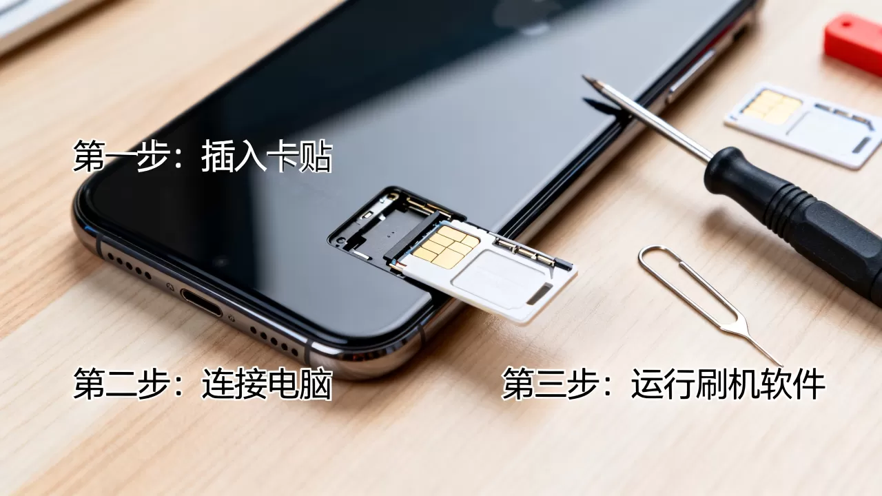 卡贴机刷机教程，卡贴机刷机教程详细步骤
