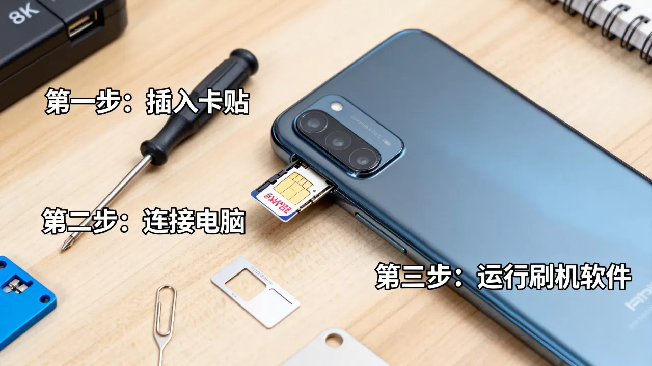 卡贴机刷机教程，卡贴机刷机教程详细步骤