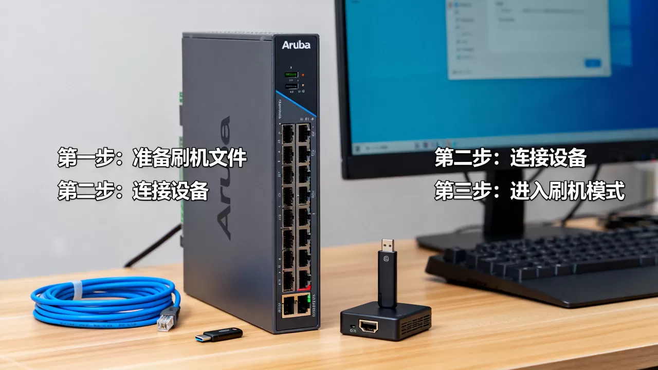 Aruba怎么刷机？Aruba交换机刷机教程