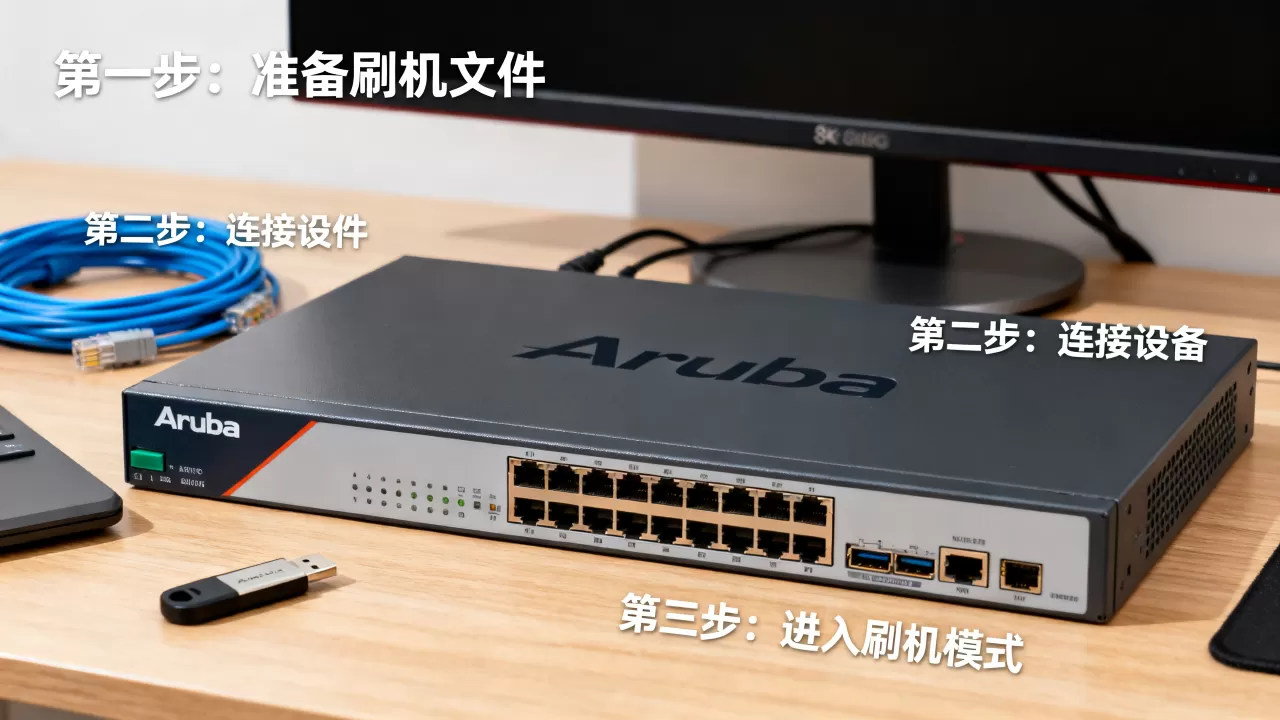 Aruba怎么刷机？Aruba交换机刷机教程