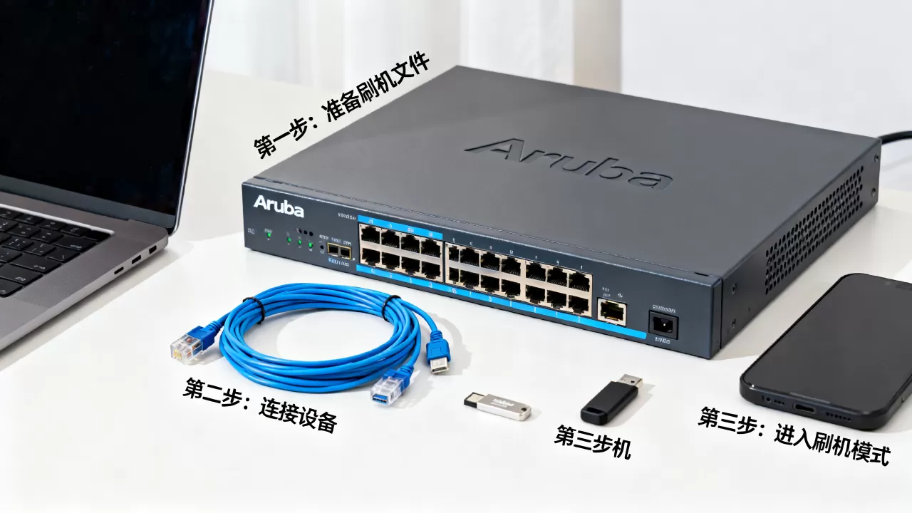 Aruba怎么刷机？Aruba交换机刷机教程