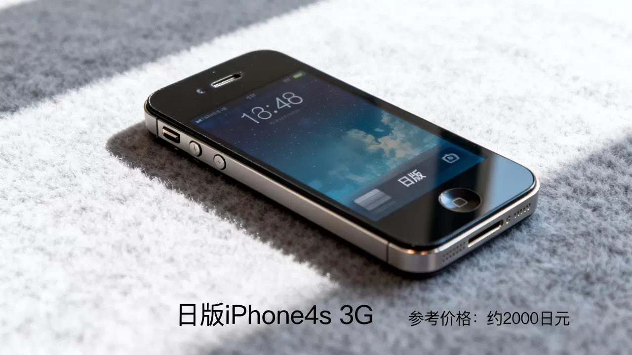 日版iphone4s 3g，日版iphone4s 3g多少钱