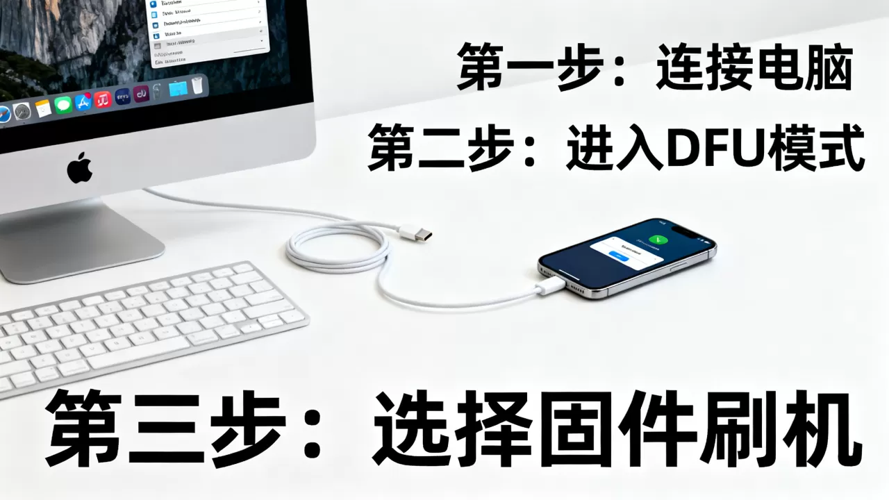 苹果演示机如何刷机，演示机刷机教程
