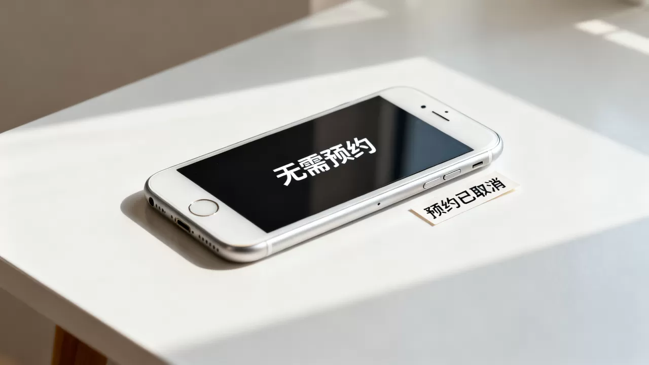 iphone6什么时候不用预约，iphone6预约取消