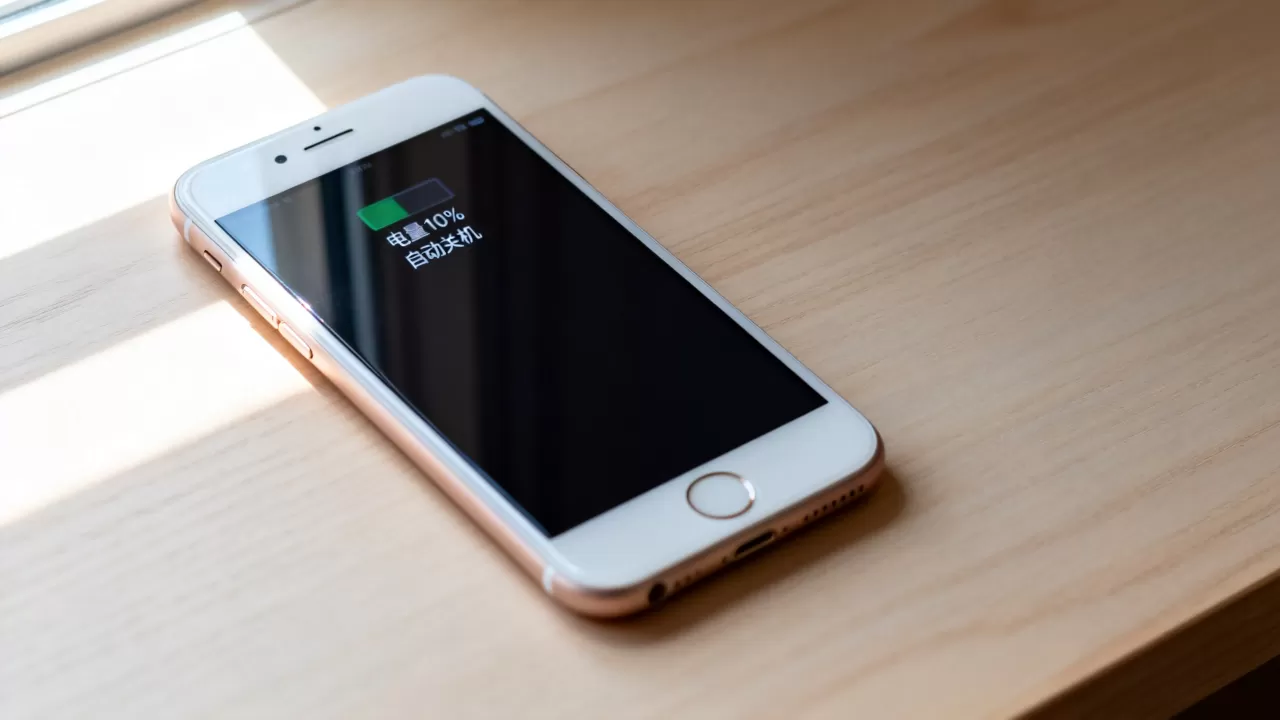 iphone6 10%自动关机了，iphone6电量低自动关机怎么办