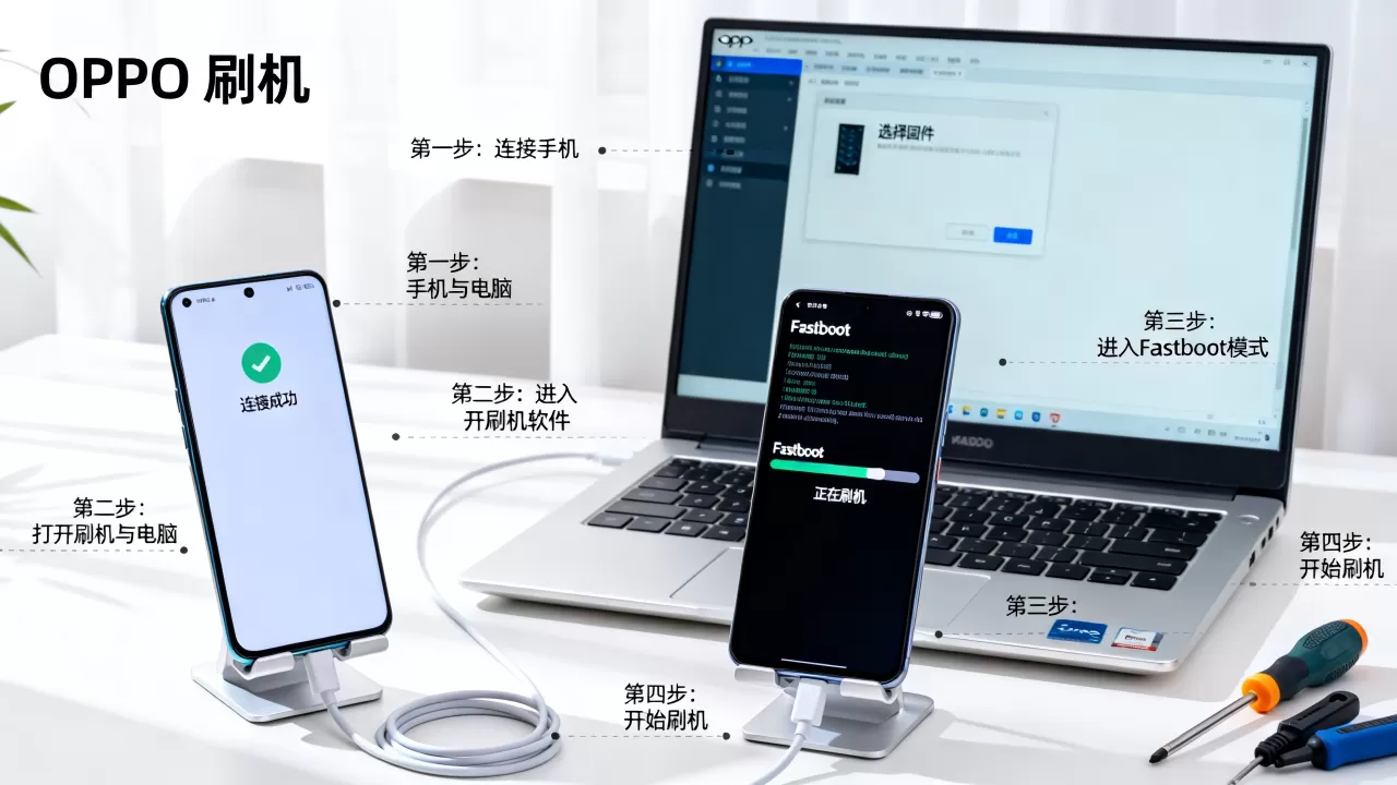 OPPO手机刷机步骤详解，OPPO手机怎么刷机