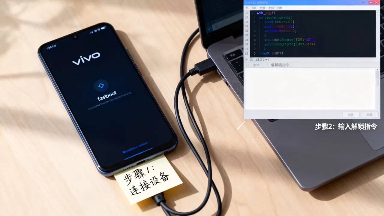 vivo adb刷机失败怎么办，vivo手机解锁教程