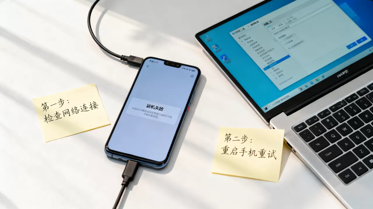 华为刷机申请失败怎么办，华为手机刷机教程