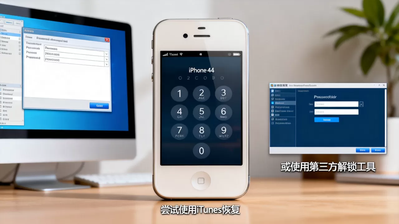 iphone4s开机密码忘记怎么解？iphone4s密码忘了怎么办