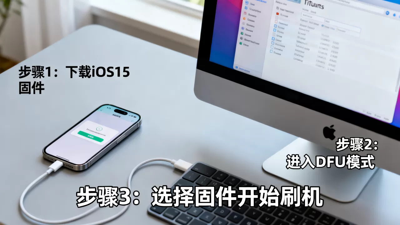 苹果刷机刷到15怎么办，苹果15刷机教程