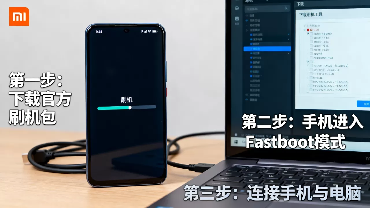小红米刷机怎么刷，小米手机刷机教程