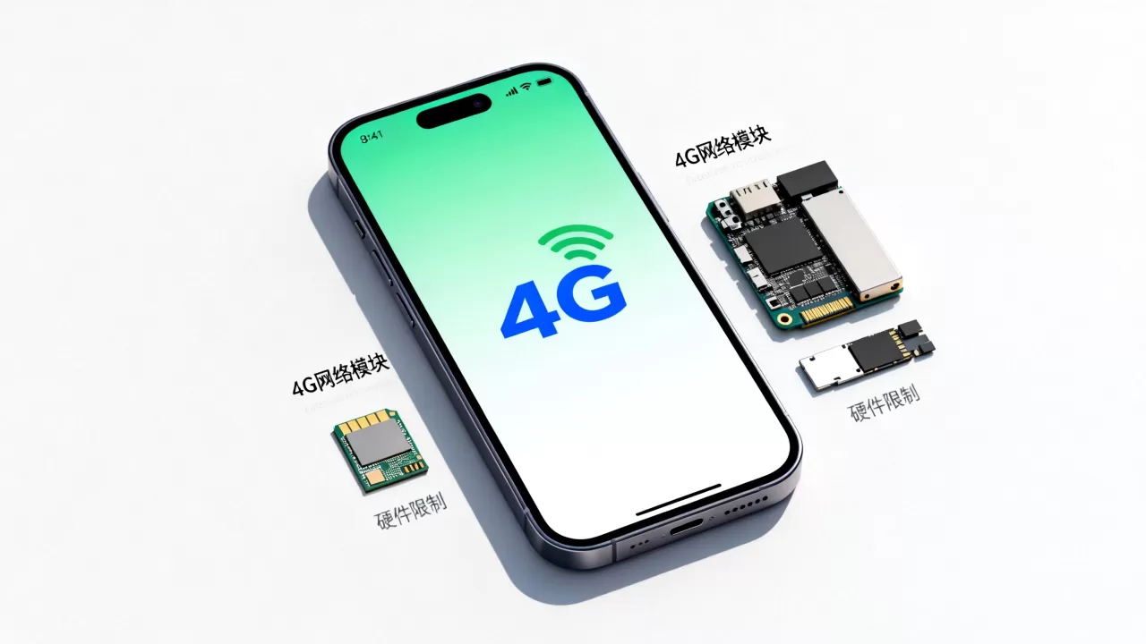 为什么iphone不能用4g，iPhone不支持4G的原因