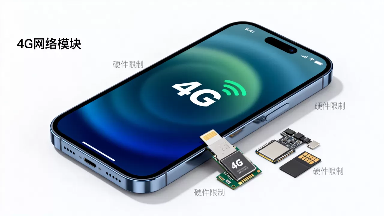 为什么iphone不能用4g，iPhone不支持4G的原因