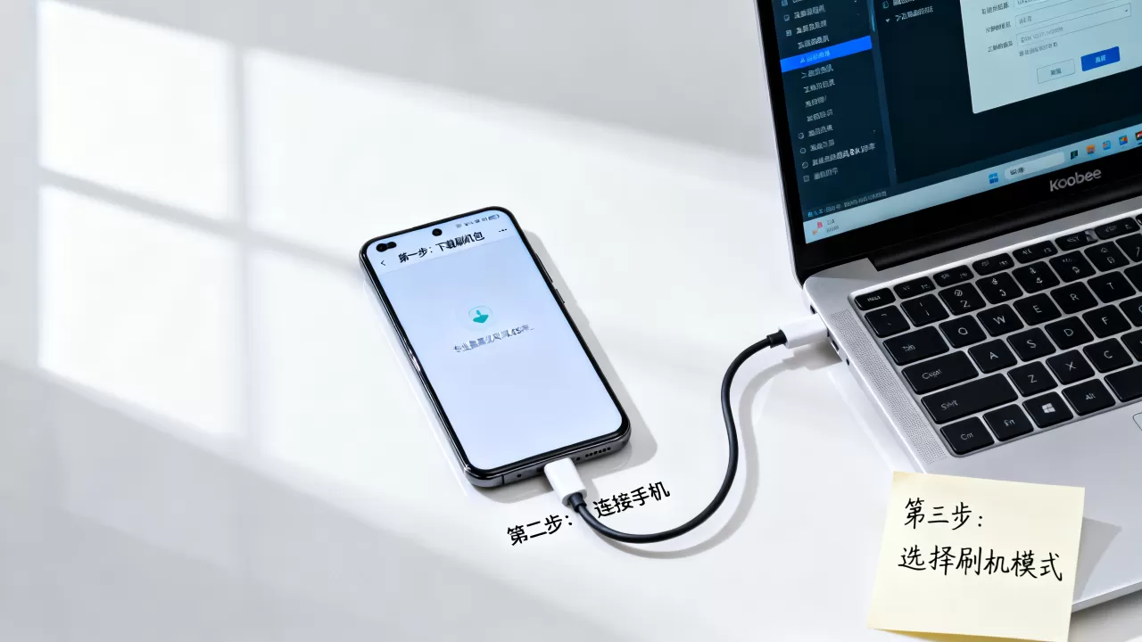 koobee手机刷机怎么刷，koobee手机刷机教程