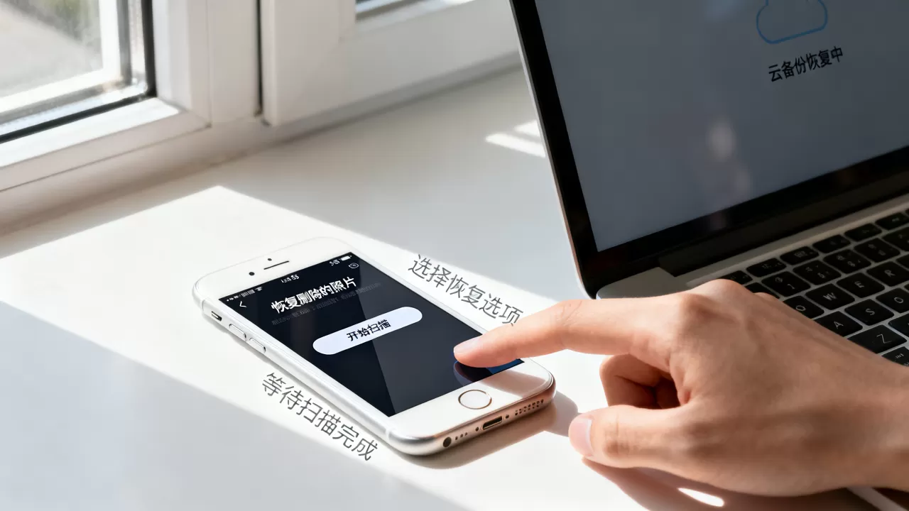 iphone5s恢复删除的照片，iphone5s误删照片怎么恢复