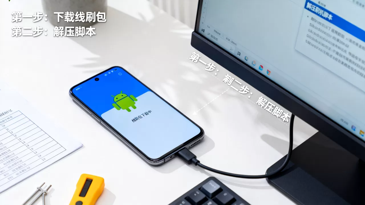 线刷包刷机脚本怎么用，安卓手机线刷包刷机脚本