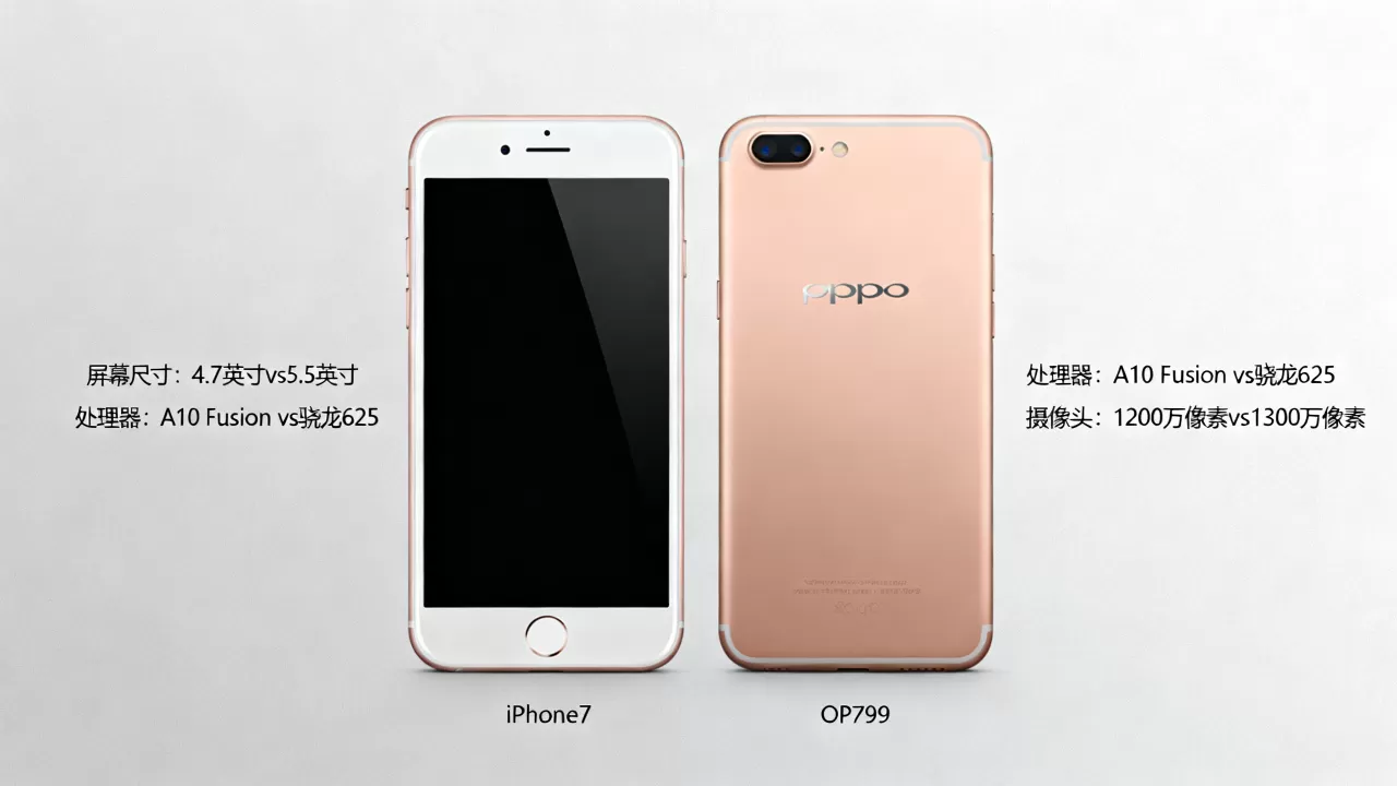 iphone7和oppor9s哪个好，iphone7和oppor9s对比