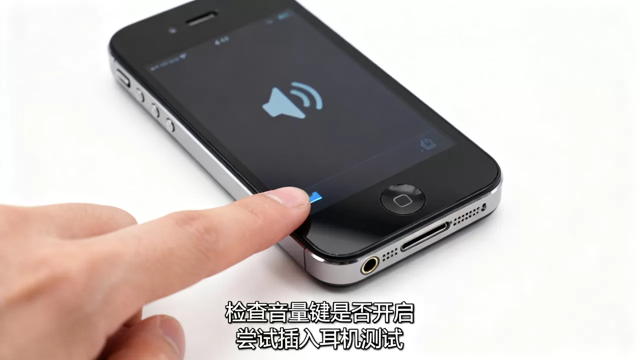 iphone4s怎么没声音，iPhone4s突然静音没声音怎么办