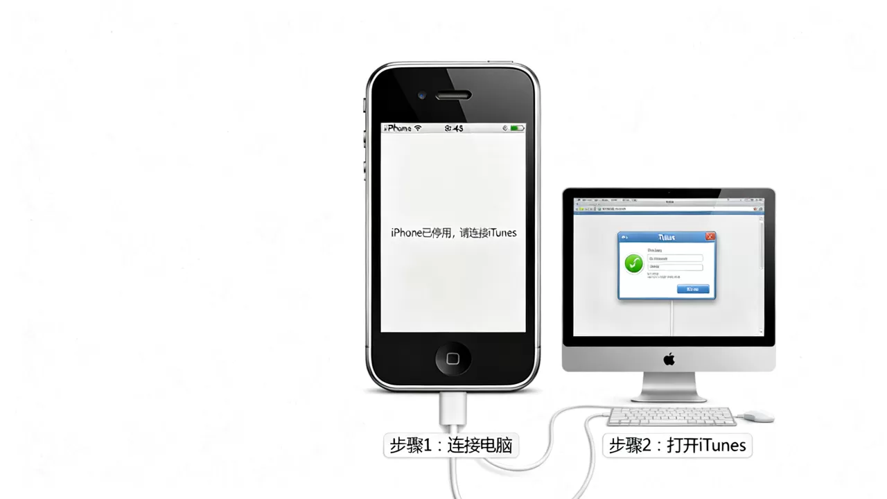 iphone4s停用怎么办，iPhone4s停用解决办法