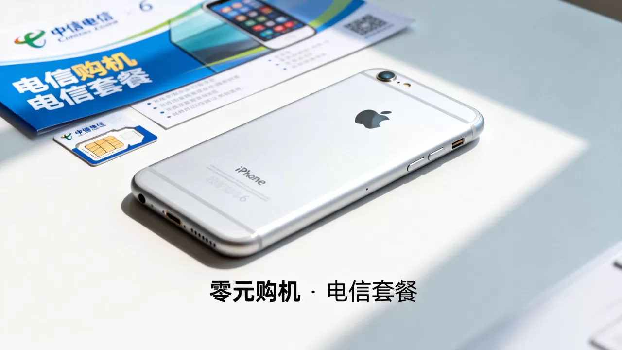 iphone6零元购机电信，电信iphone6零元购机政策